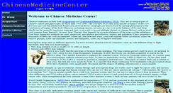 Desktop Screenshot of chinesemedicinecenter.com